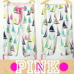 Victoria's Secret PINK Vintage I Only Sleep in PINK Drawstring Pajama Pants NWT